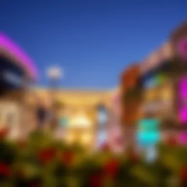 Investors discussing opportunities near Madinat Zayed Shopping Center