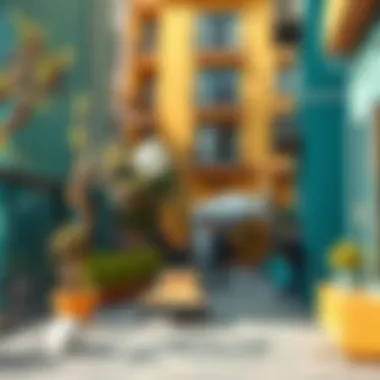 Vibrant community spaces in مرجان العين