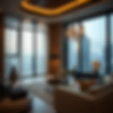 Luxurious Apartment Interior Interior of a luxurious apartment within Marwa Heights