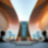 Architectural Marvel of the Future Exterior view of the Museum of the Future showcasing its innovative architecture