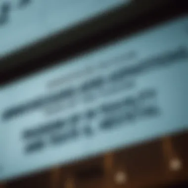 Messages of Innovation and Aspirations Close-up of the inscriptions on the Museum of the Future's facade