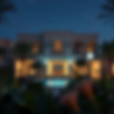 Luxurious Villa in Dubai Luxurious villa in a Dubai neighborhood highlighting residential opportunities