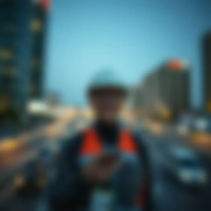 Navigating the Unique Dubai Workforce Professional navigating the Dubai workforce nuances