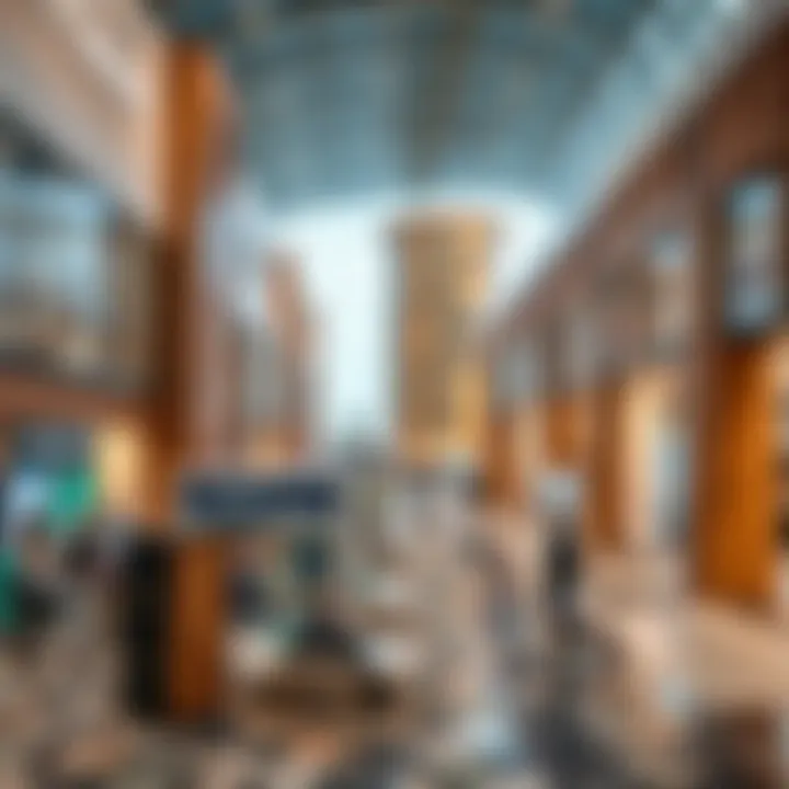 Innovative Real Estate Projects Exhibition An exhibition showcasing innovative real estate projects within the venue.