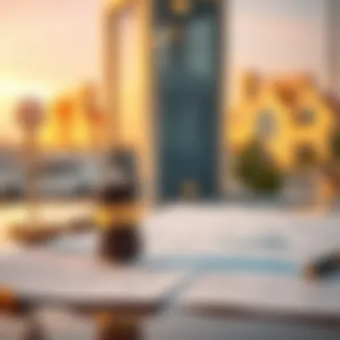 Navigating Legal Considerations in Dubai Real Estate Legal documents illustrating real estate regulations