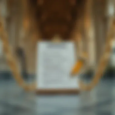 Checklist for Golden Residency Requirements Illustration of a checklist symbolizing residency requirements