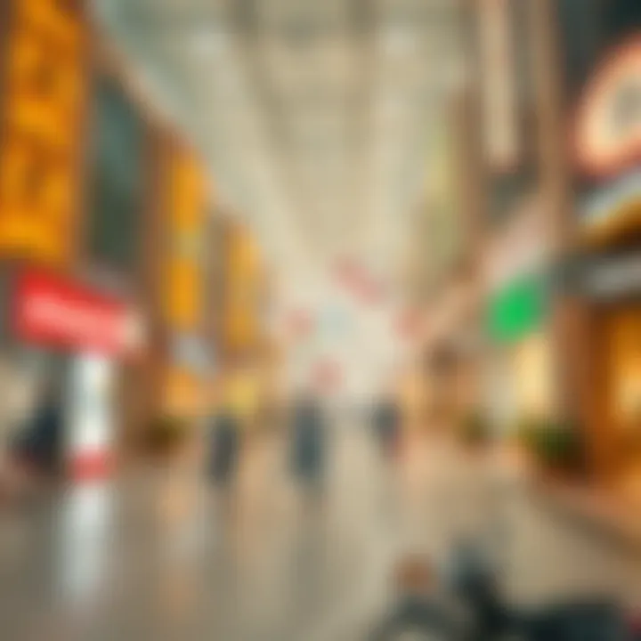 Key Business Locations Map highlighting prime locations for businesses in Satwa