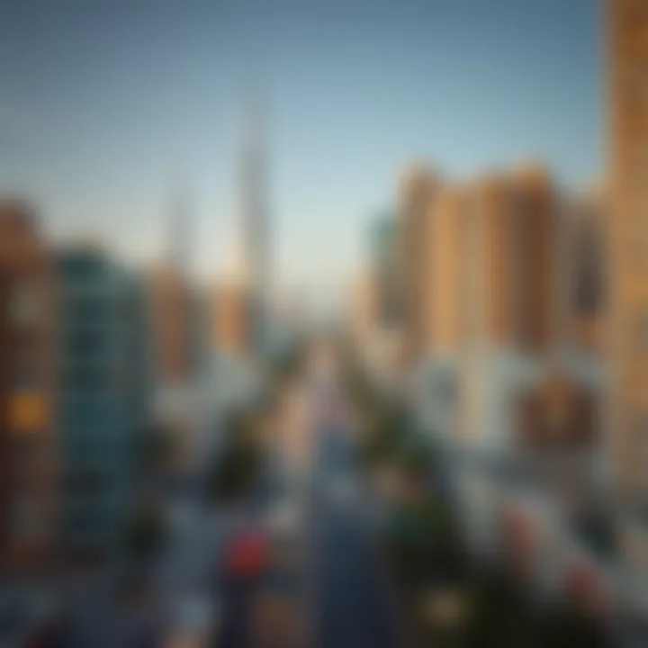 Popular Neighborhoods for Rentals in Dubai Map highlighting popular neighborhoods in Dubai for studio apartment rentals