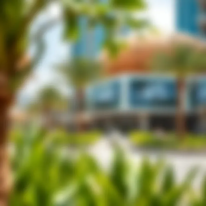 Sustainable living initiatives integrated into the urban landscape of New Shell Khalifa City