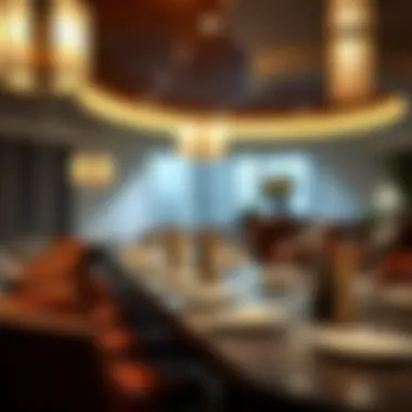 Gourmet Dining Experience at Pullman Jumeirah Lakes Towers Gourmet dining experience at Pullman Jumeirah Lakes Towers with stylish table settings