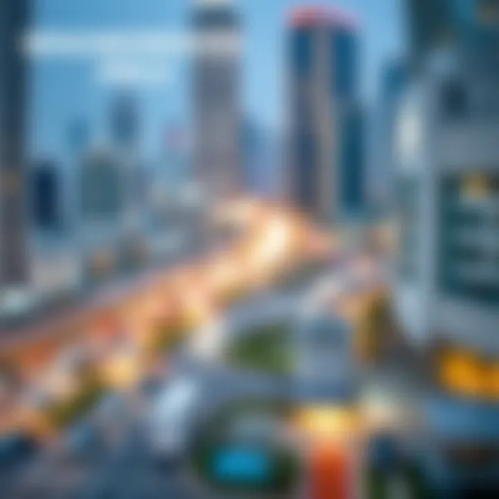 Neighborhood Price Comparison in Dubai Comparison chart of property prices across different neighborhoods in Dubai