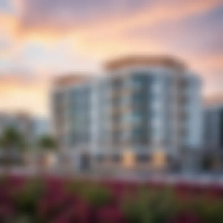 Exploring a Modern Residential Community A modern residential community in the UAE