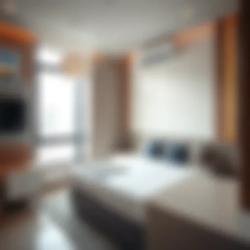 Modern Single Room in Bur Dubai Cozy single room in Bur Dubai showcasing modern interiors