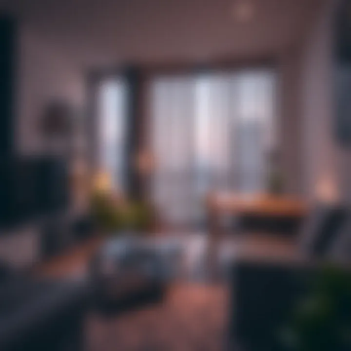 Lifestyle in a Dubai Studio Apartment Cozy studio setup illustrating lifestyle choices