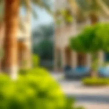 Exploring Local Amenities in Rashidiya Local amenities like parks and shops around Rashidiya