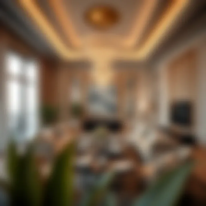 Luxurious interior design of a Samana residential project
