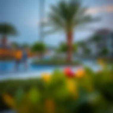 Community facilities at Sannat Residency, including parks and recreational areas