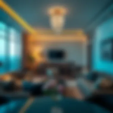 Luxurious Living Space Luxurious living space at Savoy Suites