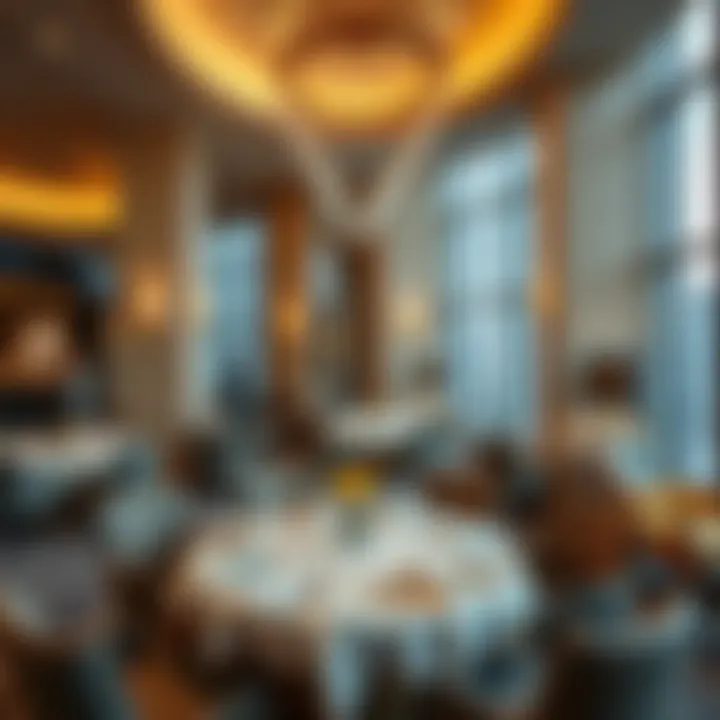 Exquisite Dining at Sofitel Obelisk Hotel Exquisite dining setting within the hotel restaurant