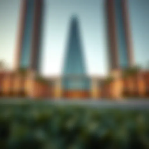 Luxurious Design of Sofitel Obelisk Hotel Exterior view showcasing the luxurious design of Sofitel Obelisk Hotel