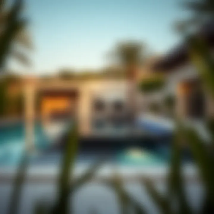 Stunning Outdoor Pool Area at Sunshine Villa Stunning outdoor pool area at Sunshine Villa