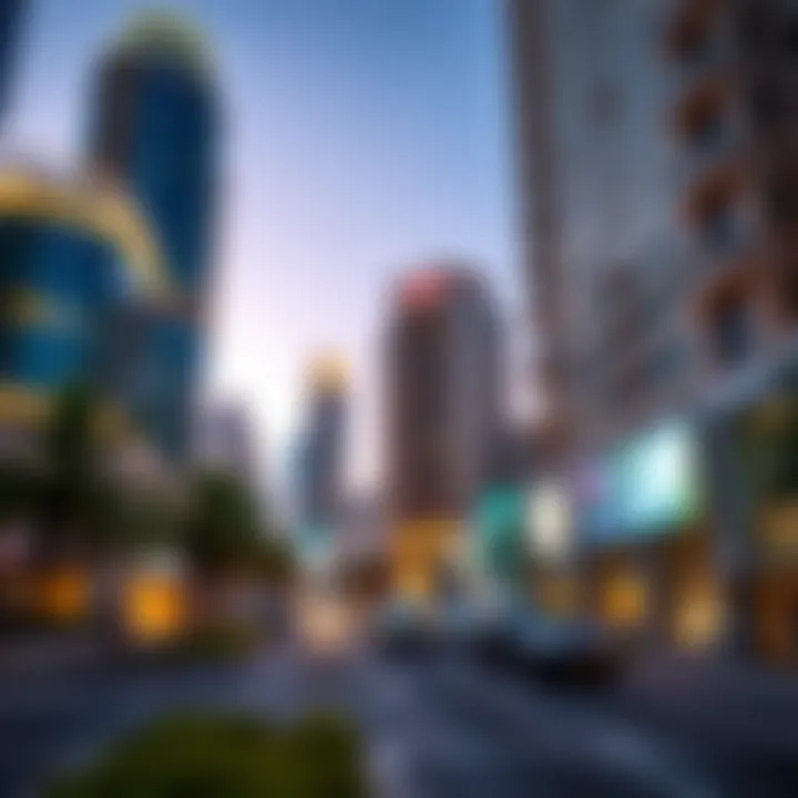 Dubai Real Estate Market Trends Visual representation of Dubai real estate market trends