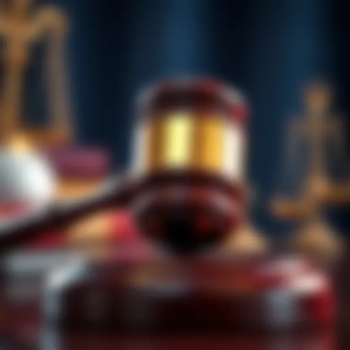 Symbol of Auction Authority A close-up of a gavel symbolizing the auction process.