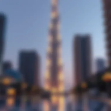 Architectural Vision of Dubai Creek Tower Conceptual architectural design of the Dubai Creek Tower