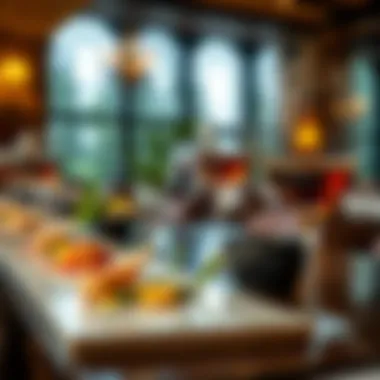 Culinary Excellence at The Manor Hotel Culinary delights presented at The Manor Hotel's fine dining restaurant