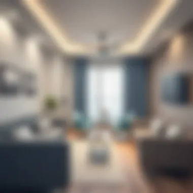 Modern Decor in Bur Dubai Studio Flats Charming studio flat in Bur Dubai showcasing modern decor