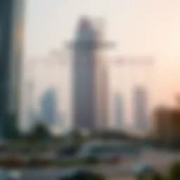 Salary breakdown chart illustrating various sectors in the UAE