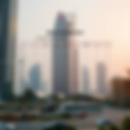 Salary breakdown chart illustrating various sectors in the UAE