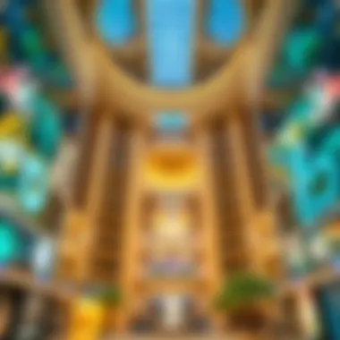 The grandeur of Dubai Mall showcasing its architectural brilliance