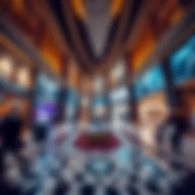 Interior of a luxury shopping area reflecting consumer dynamics