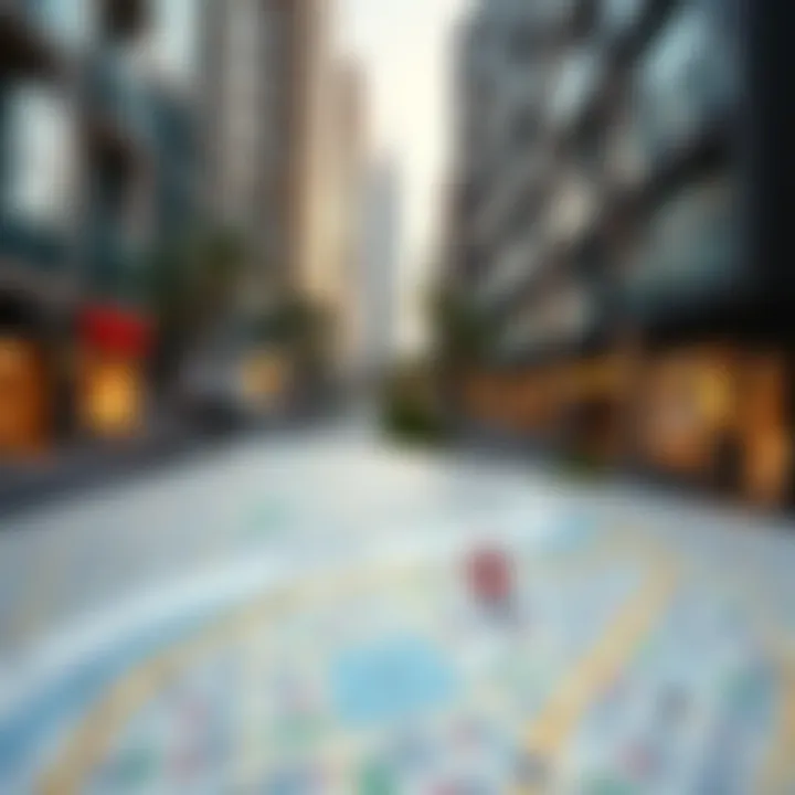 Exploring Dubai's Vibrant Neighborhoods for Rentals Map highlighting diverse neighborhoods in Dubai