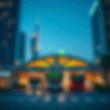 Connectivity of Dubai Main Bus Station Map showing connectivity of Dubai Main Bus Station within the city