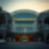 Exterior view of Dubai Main Bus Station showcasing architectural design