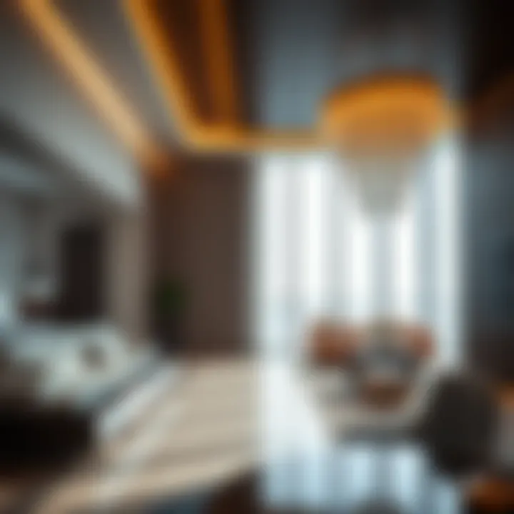 Luxurious Apartment Interiors in Yas Tower Interior design of Yas Tower's luxurious apartments